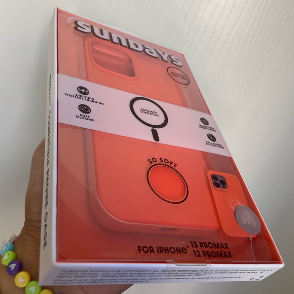 Forever Sundays - For  iPhone 13 Pro Max and 12 Pro Max | Silicone Case . - Picture 2 of 8